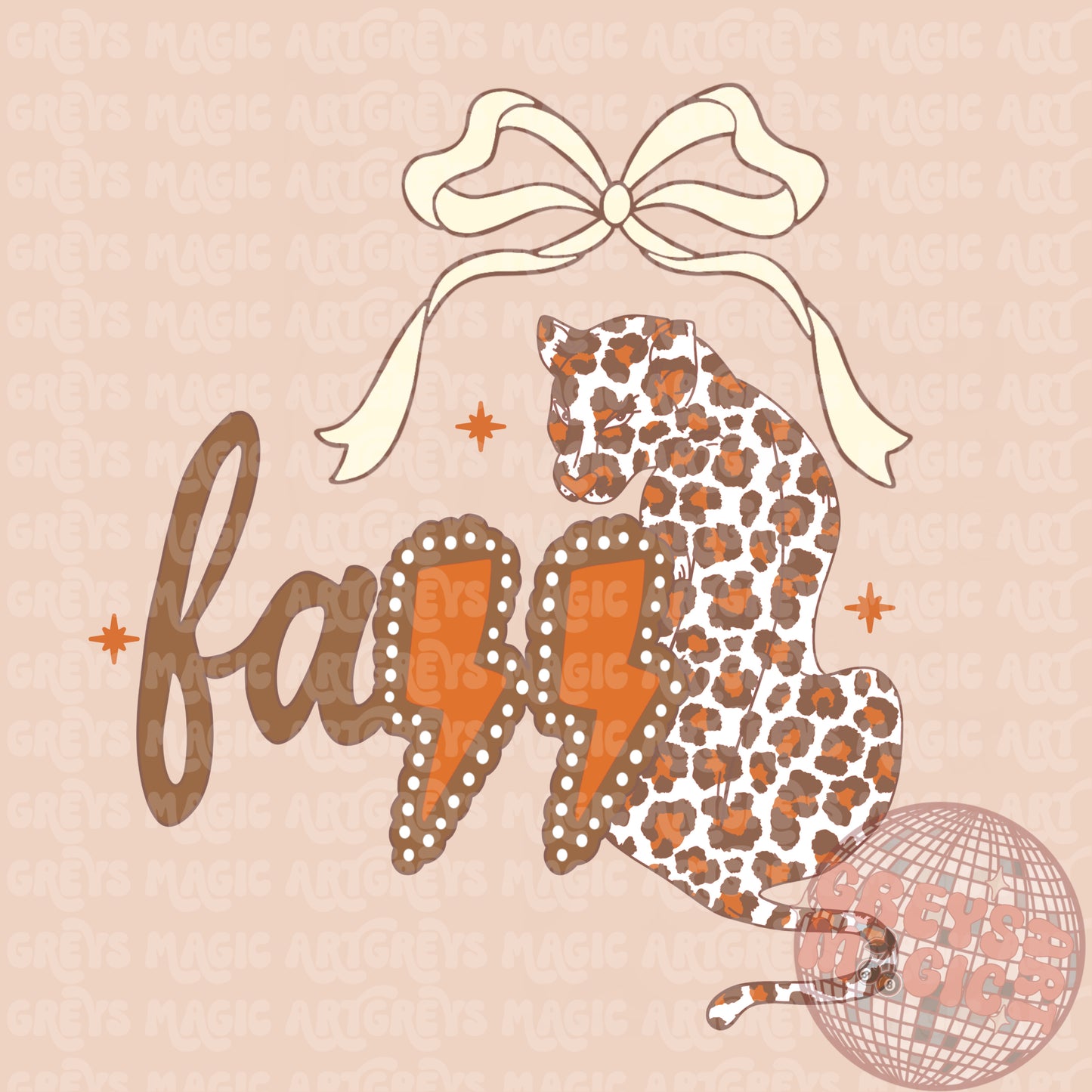 Fall Cheetah PNG