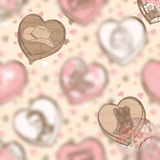 Love Like J&J Vday Hearts Seamless File