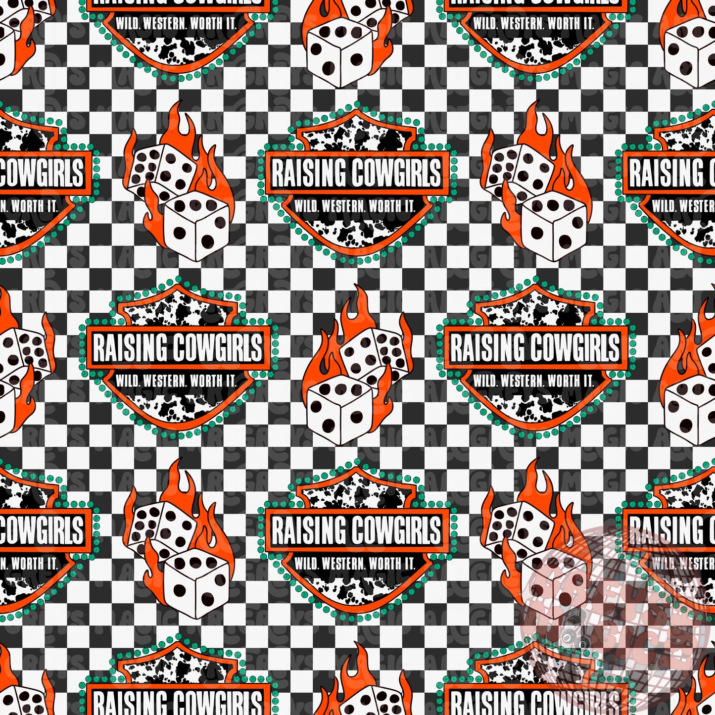 Raising Cowgirls Seamless File