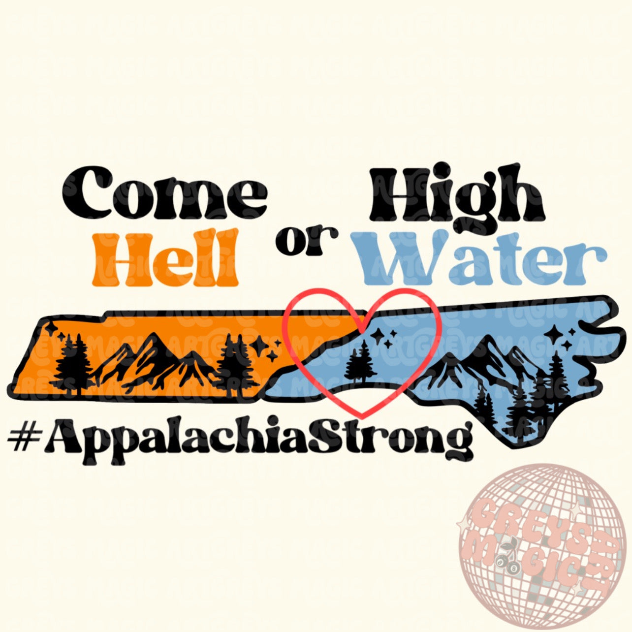 Appalachia Strong PNG