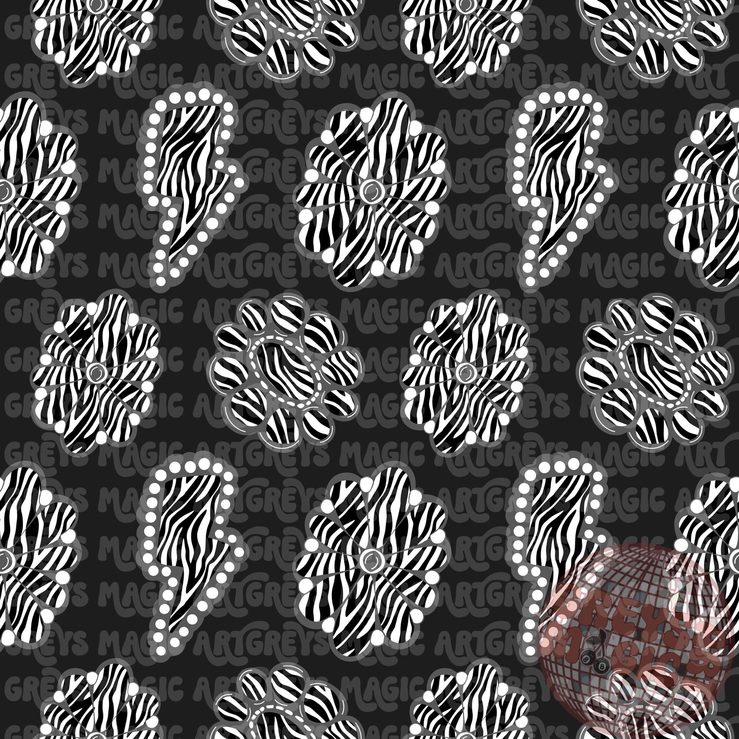 Zebra Concho Seamless File