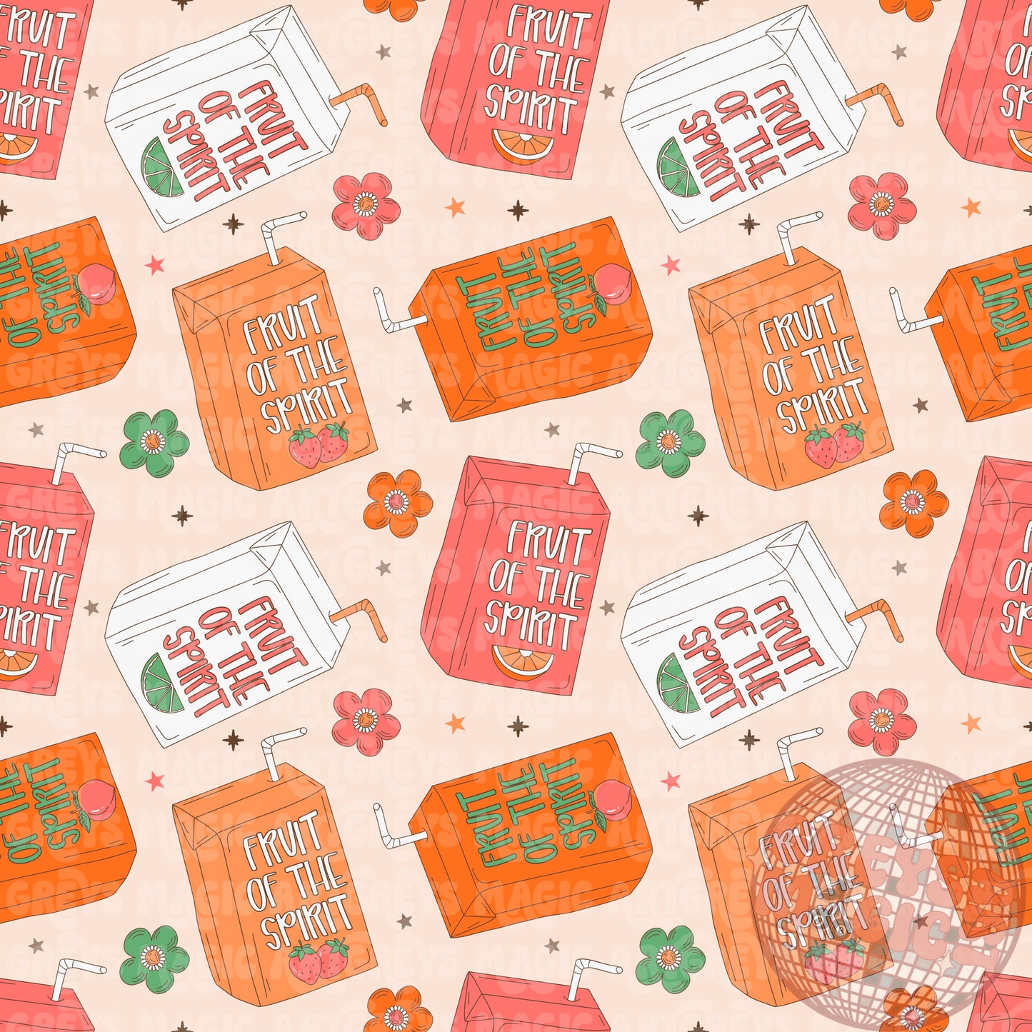 Girl Fruit Of The Spirit Juice Box Seamless File