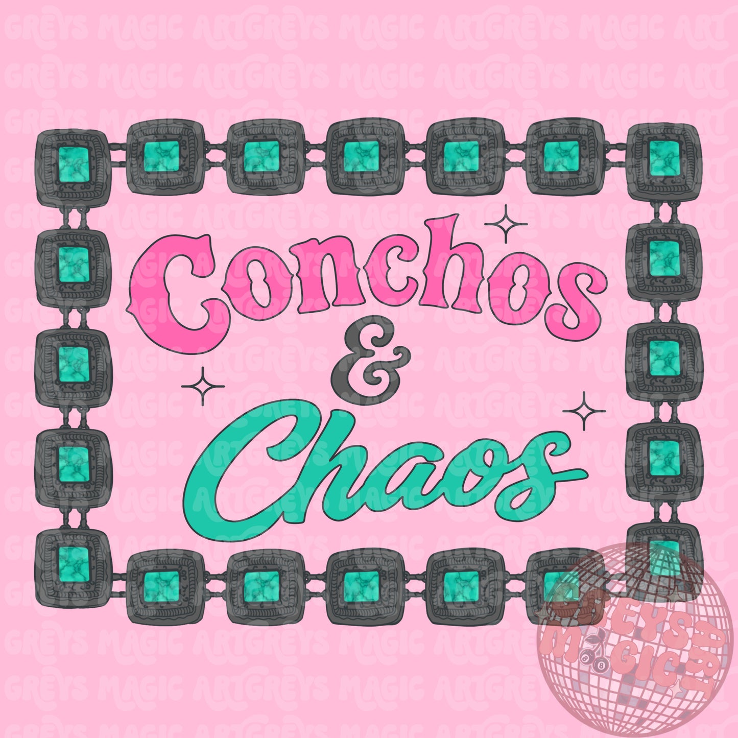 Conchos & Chaos PNG