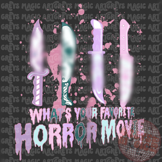 What’s your Favorite Horror Movie PNG