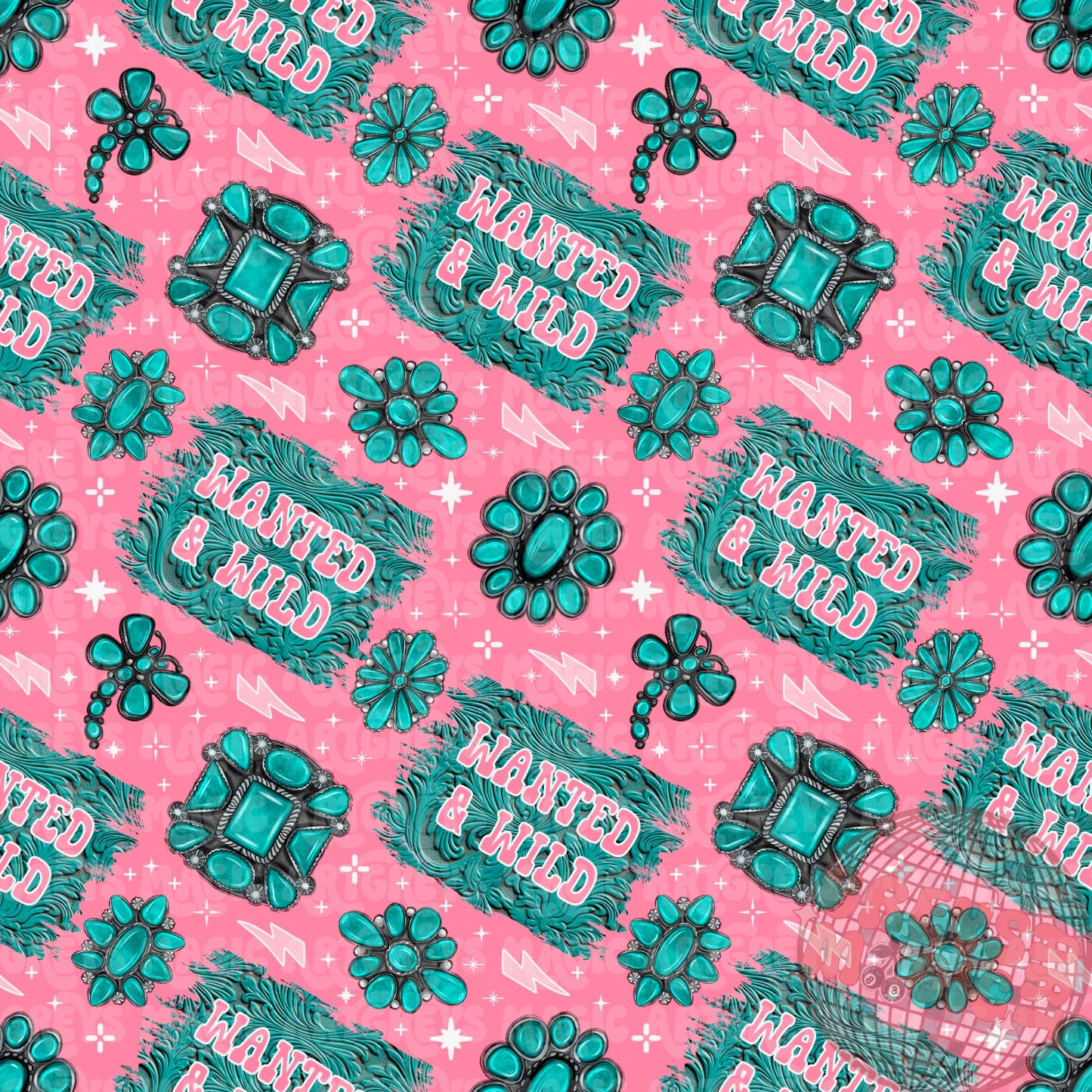 Wanted & Wild Seamless File