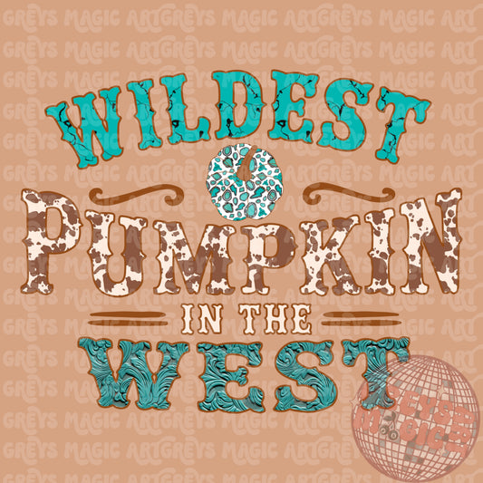 Wildest Pumpkin In The West PNG