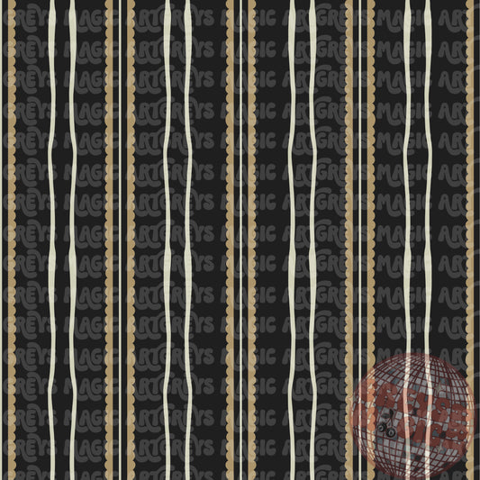Black And Gold Stripes Seamless File