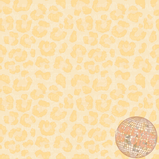 Spring Yellow Cheetah Seamless File