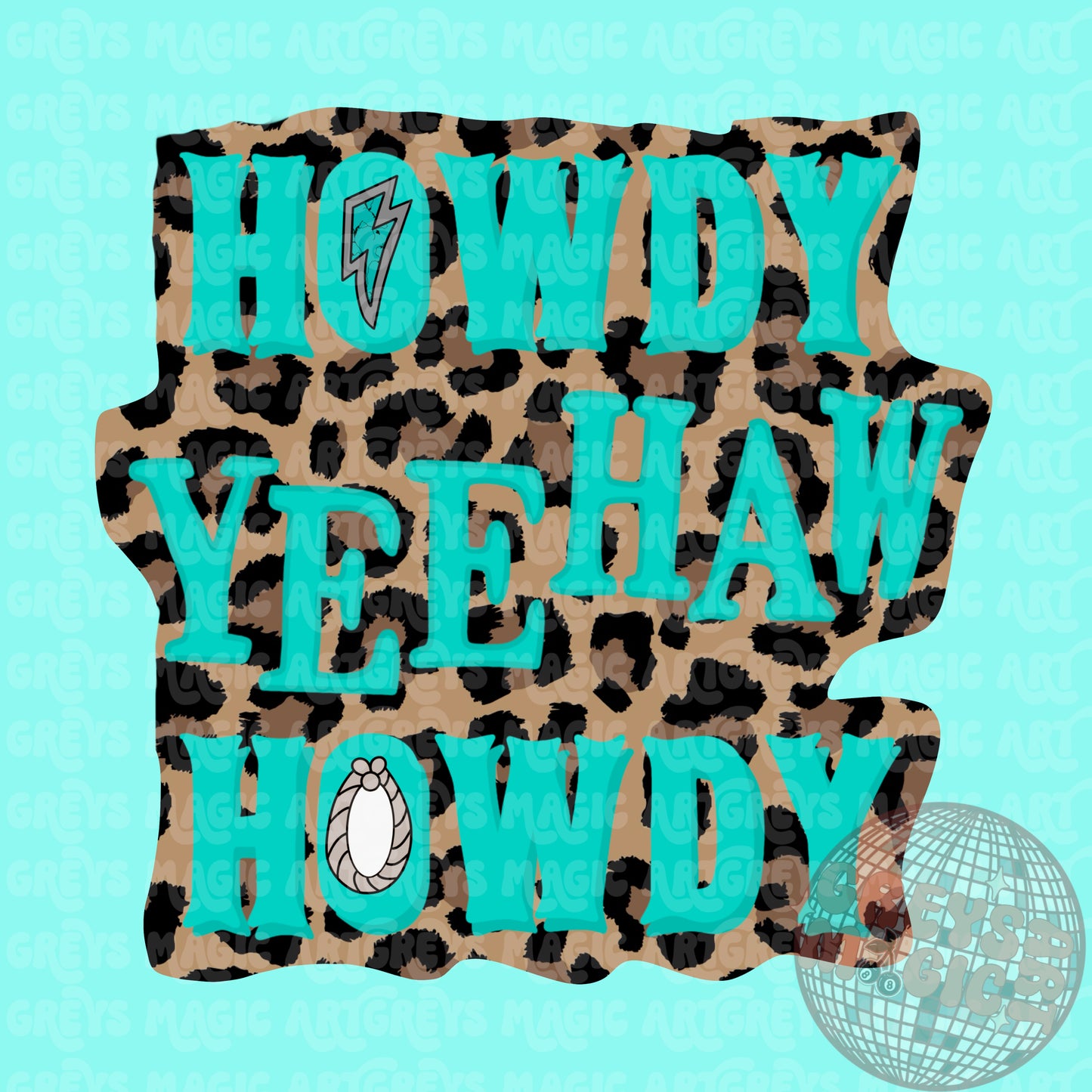Howdy Yeehaw Howdy PNG