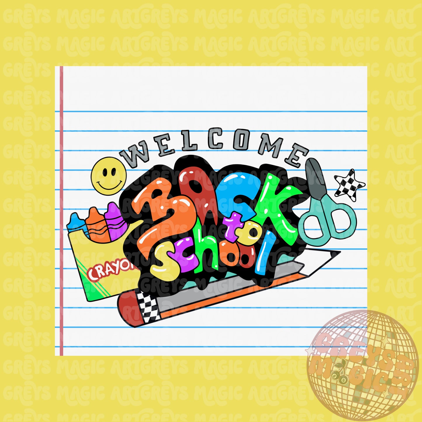Welcome Back To School PNG