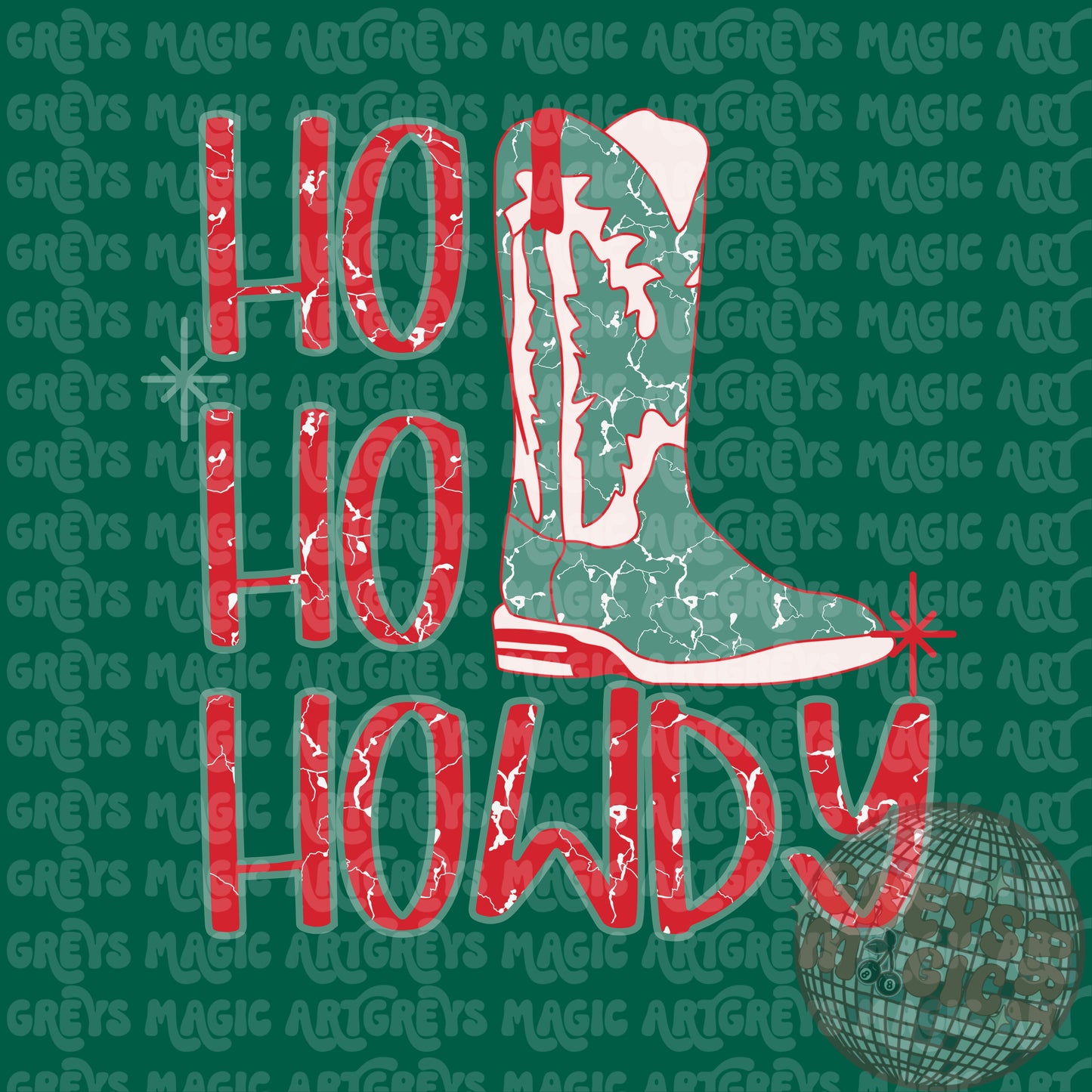 Ho Ho Howdy PNG