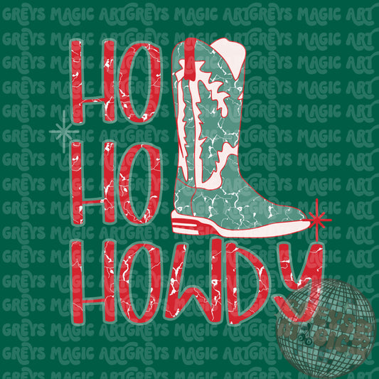 Ho Ho Howdy PNG