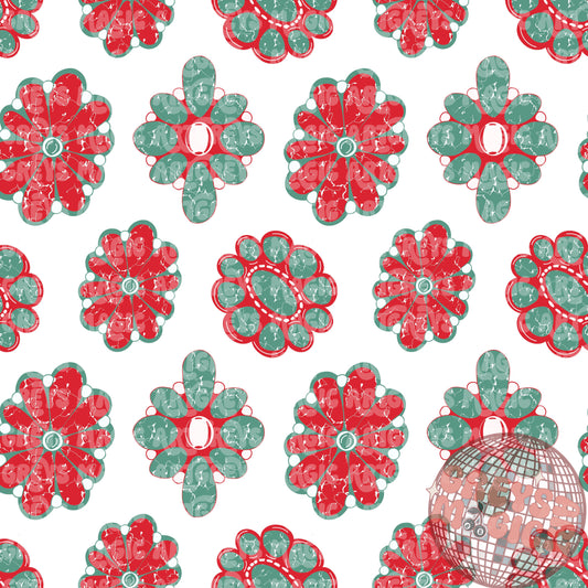 Christmas Conchos Seamless File