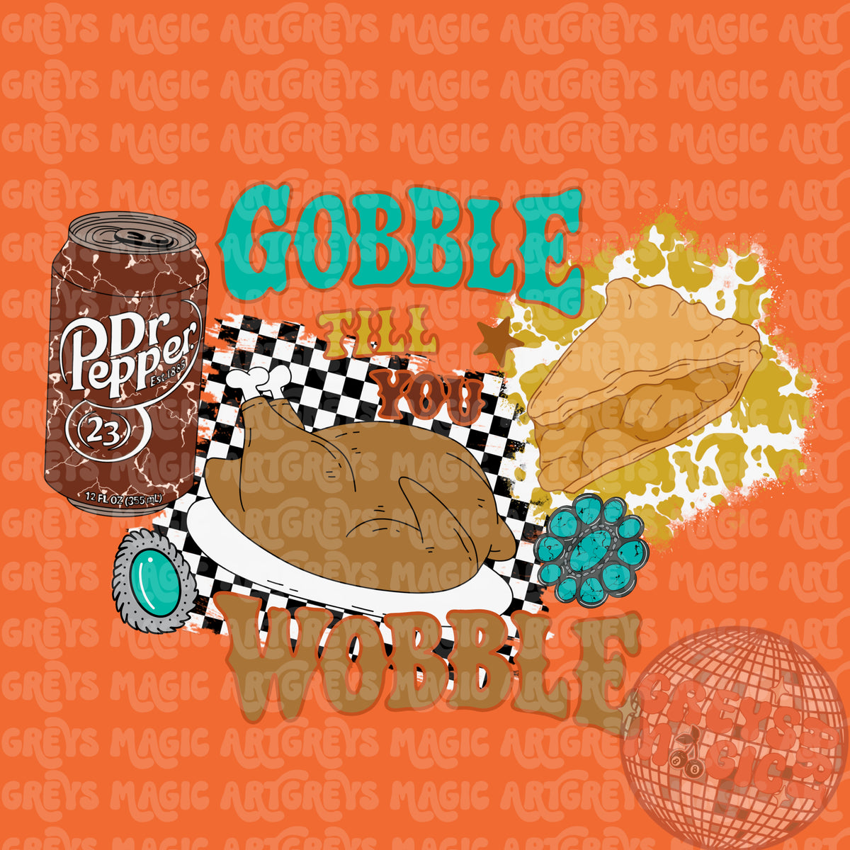 Girls Gobble Till You Wobble PNG