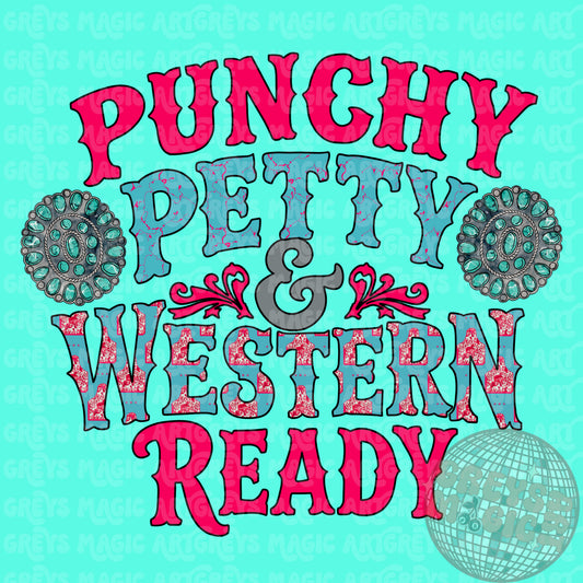 Punchy Petty & Western Ready PNG