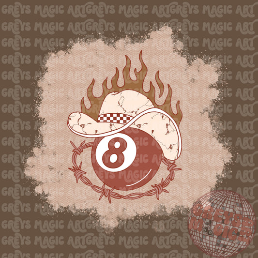 Fall Yallternative 8ball PNG