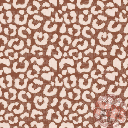 Beige And Brown Cheetah Seamless File