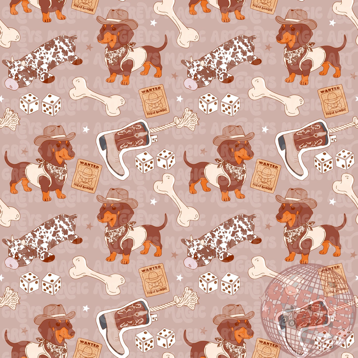 Western Weenie Seamless File