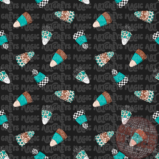 Western Candy Corn Seamless File