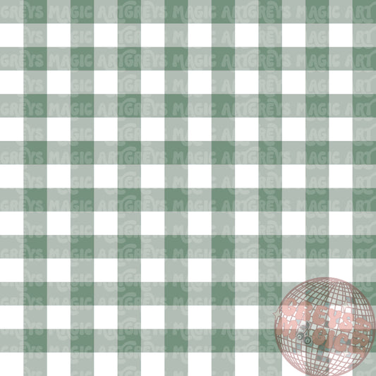 Sage Green Plaid Seamless File