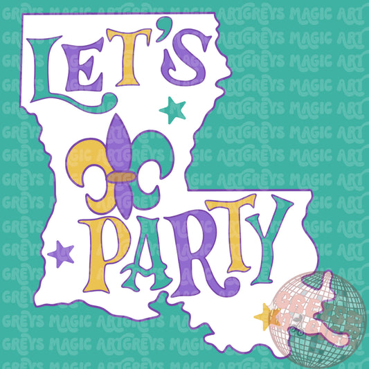 Let’s Party PNG