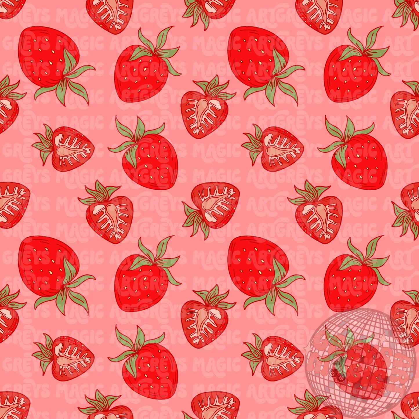 Strawberries Seamless File
