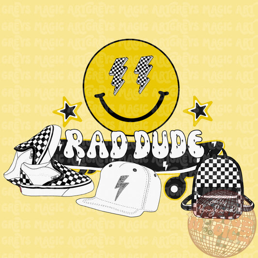 Rad Dude PNG