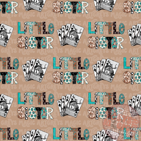 Western Little Sister Seamless File