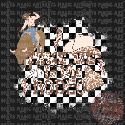 Take Me To The Rodeo PNG