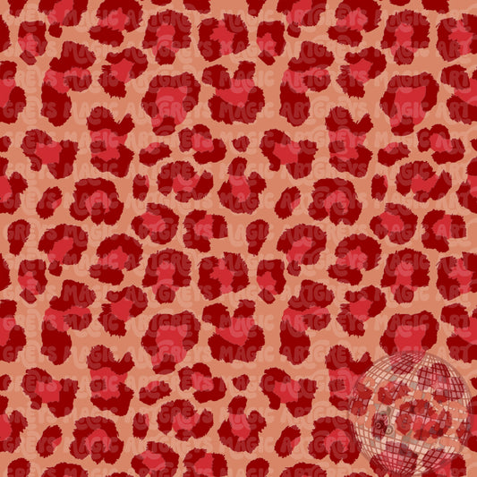 Red Cheetah Seamless File