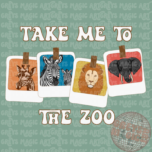 Take Me To The Zoo PNG