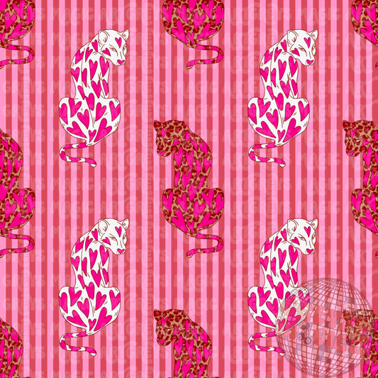Vday Cheetah Stripes Seamless File