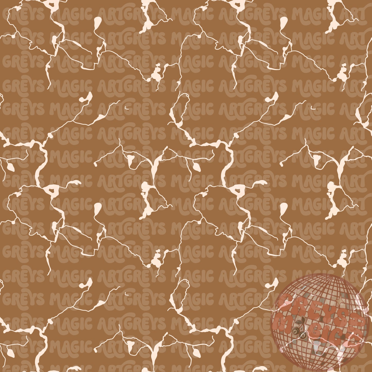 Neutral Brown With Cream Marble Seamless File