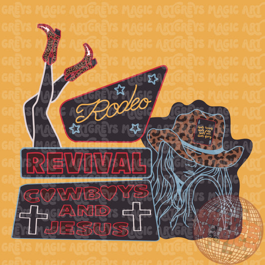 Cowboys And Jesus PNG