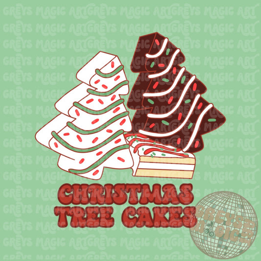 Christmas Tree Cakes PNG