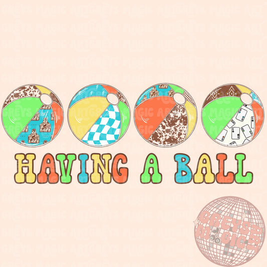 Boys Having A Ball PNG