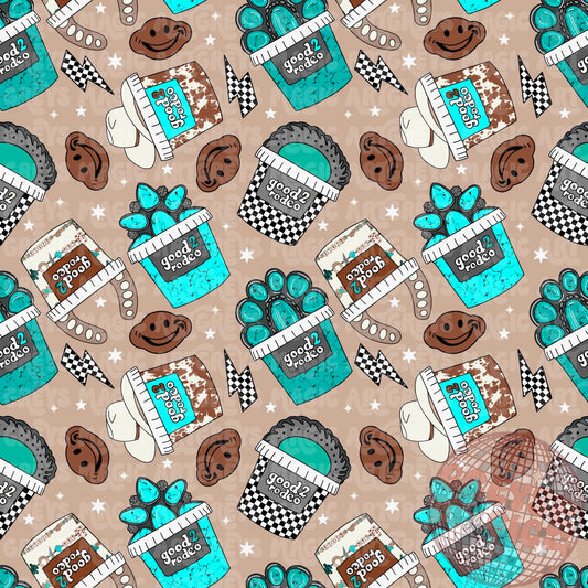 Good 2 Rodeo Snacks Seamless File