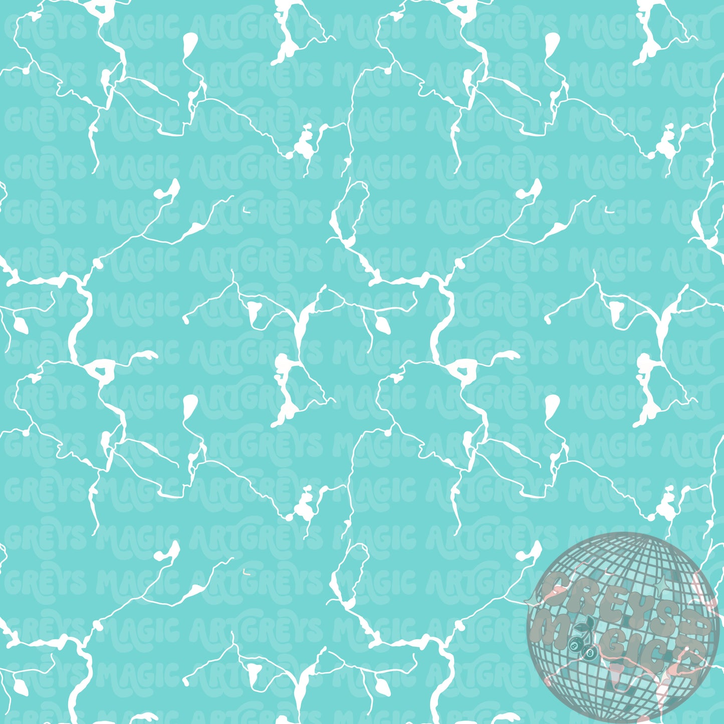 Tiffany Blue Marble Stone Seamless File