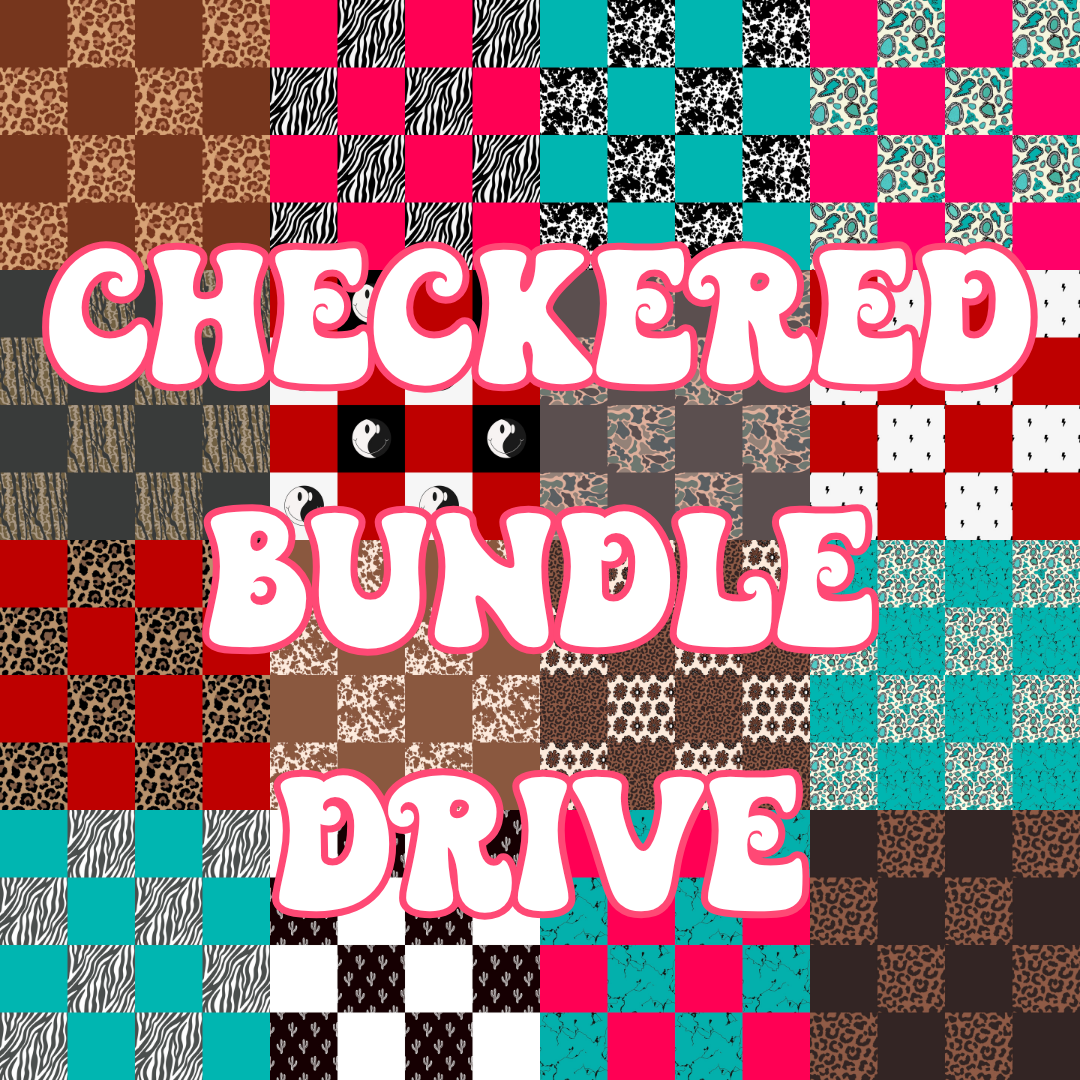 Checkered Bundle Seamless File Drive