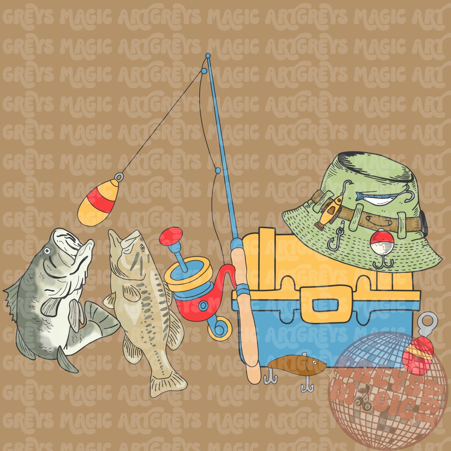 Gone Fishin’ PNG