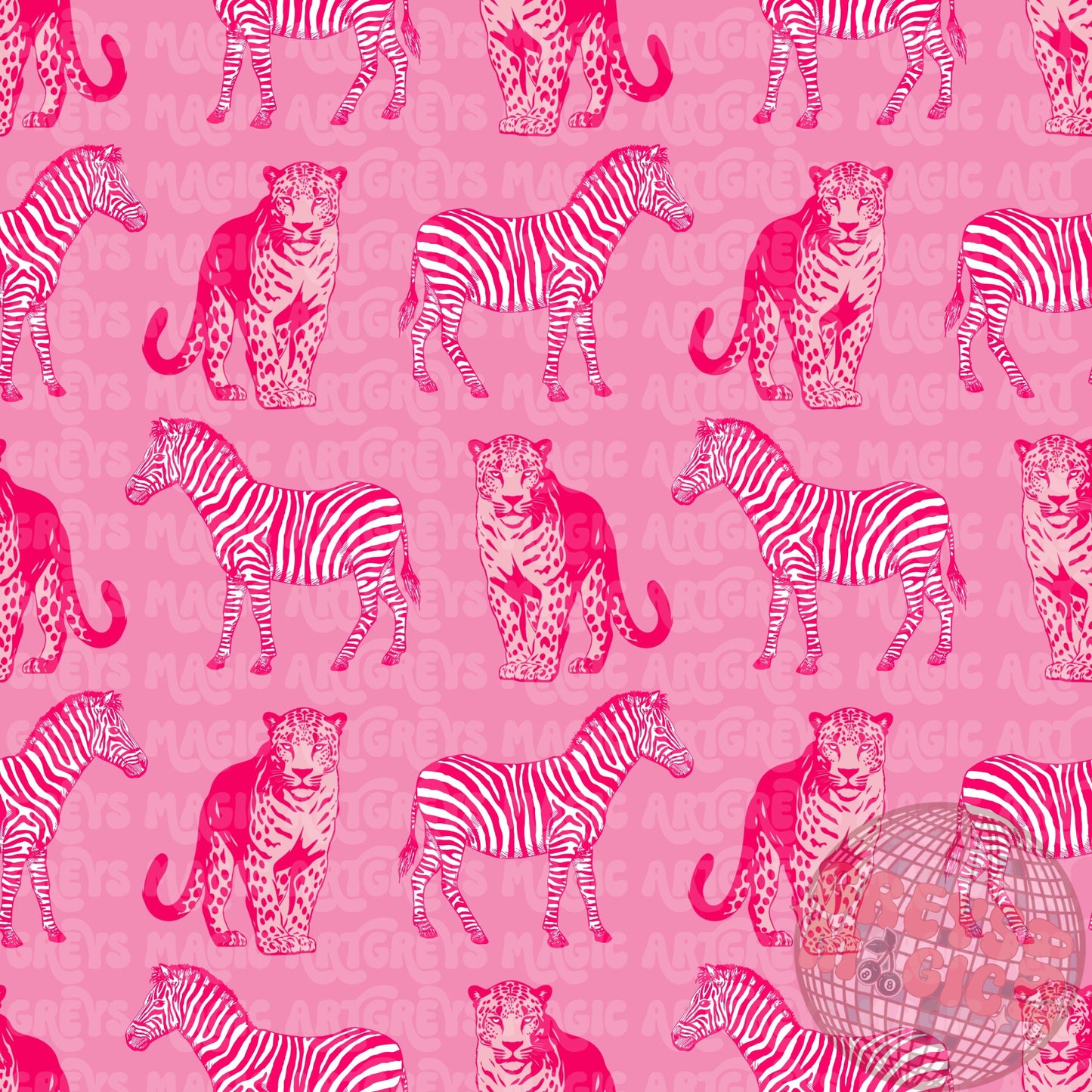 Pink Wild Seamless File