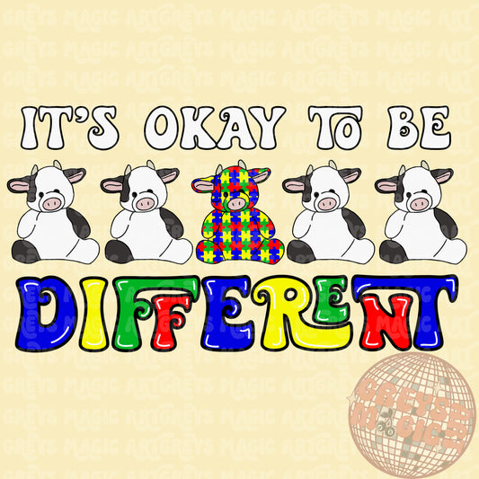It’s Okay To Be Different PNG