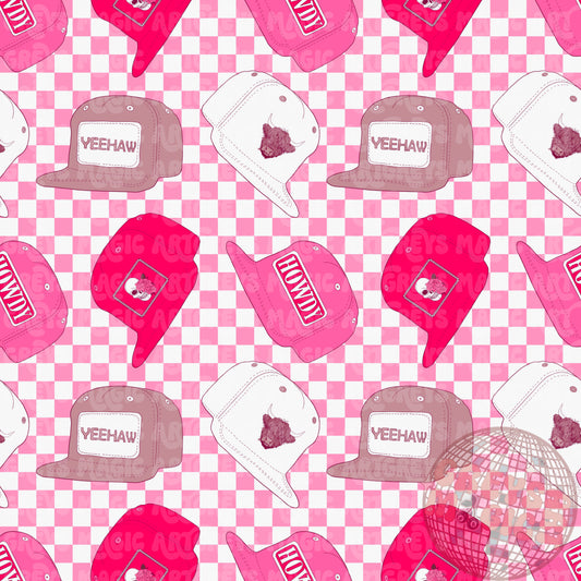 Western Girl SnapBack Seamless File