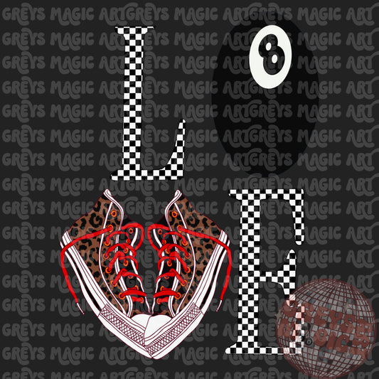Love Retro PNG