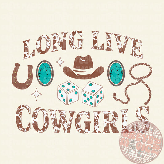 Long Live Cowgirls Western PNG