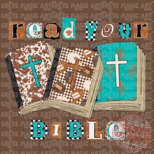 Read Your Bible Boy PNG
