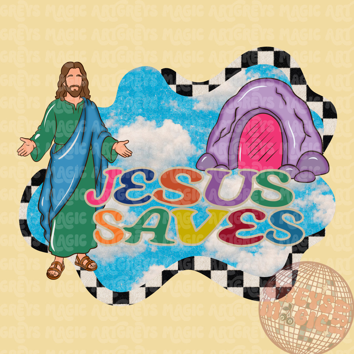 Jesus Saves PNG