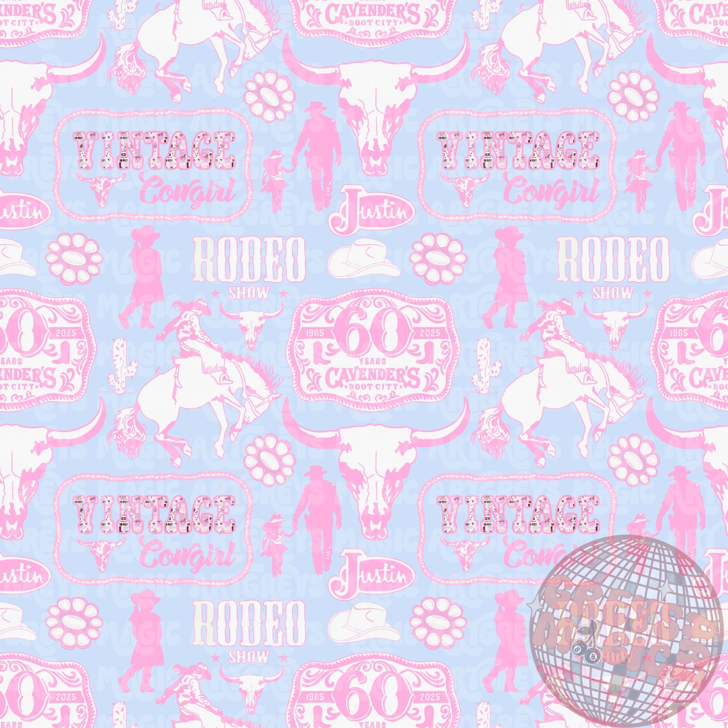 Rodeo Show Seamless File