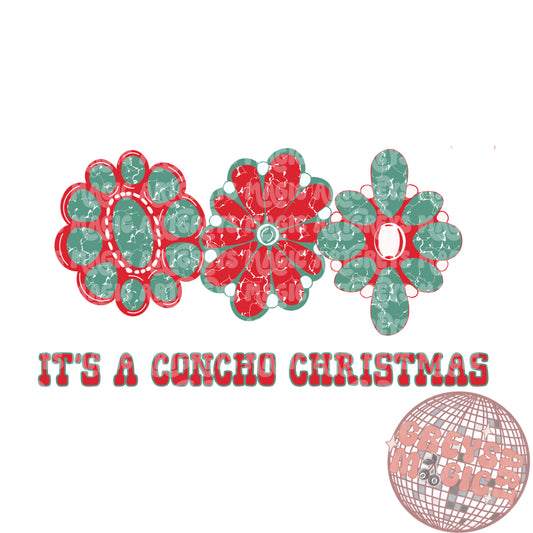 It’s A Concho Christmas PNG