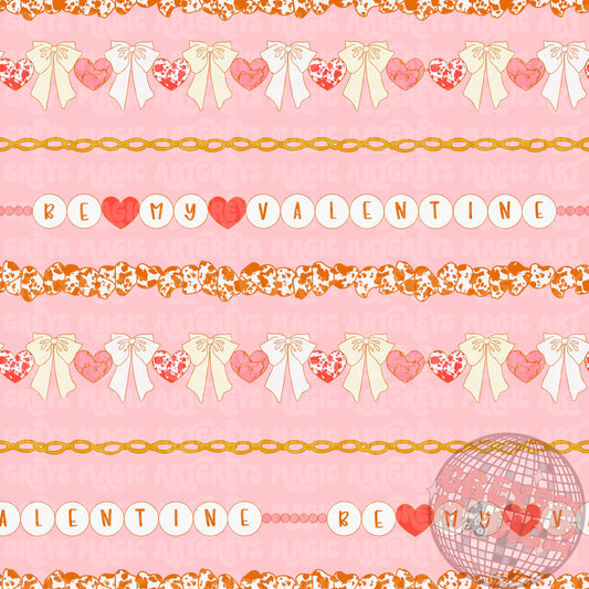 Be My Valentine Bracelets Seamless File